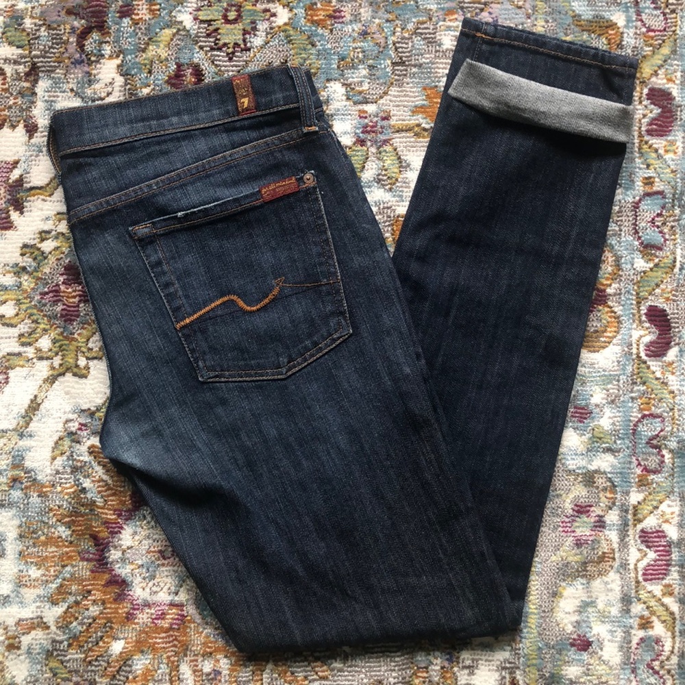 Low-Rise, 7 For All Mankind Denim Jeans